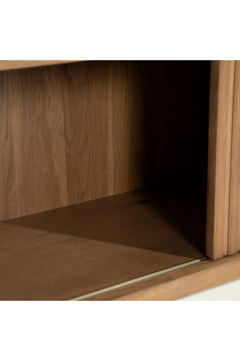 Fluted Oak TV Cabinet S | Eleonora Milo | Oroatrade.com