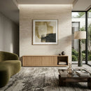 Fluted Oak TV Cabinet S | Eleonora Milo