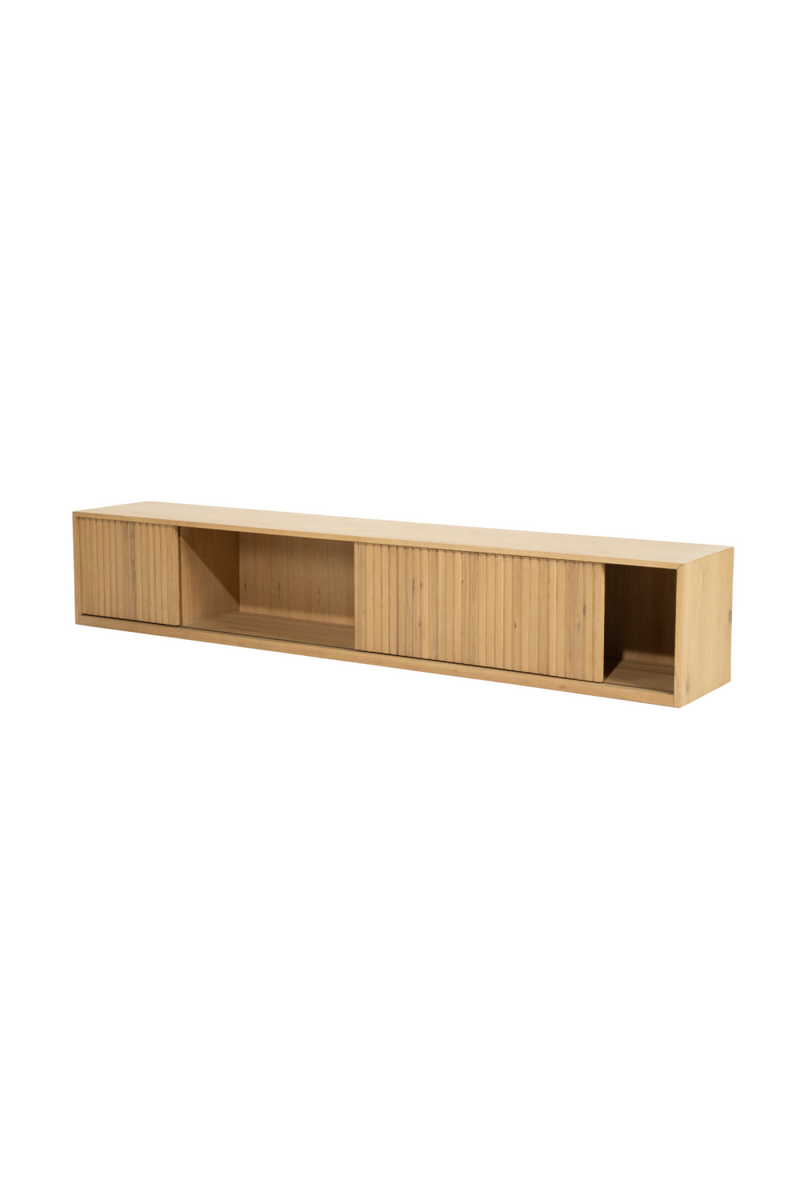 Fluted Oak TV Cabinet L | Eleonora Milo | Oroatrade.com
