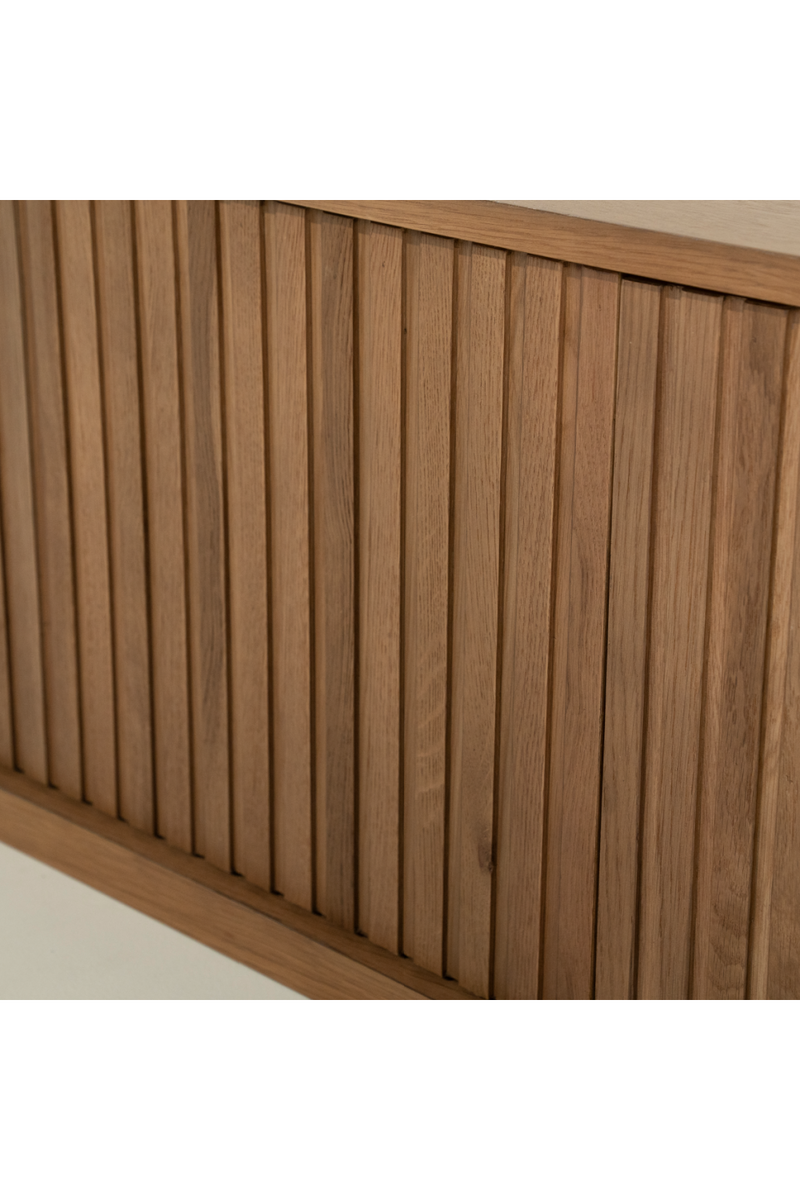 Fluted Oak TV Cabinet L | Eleonora Milo | Oroatrade.com