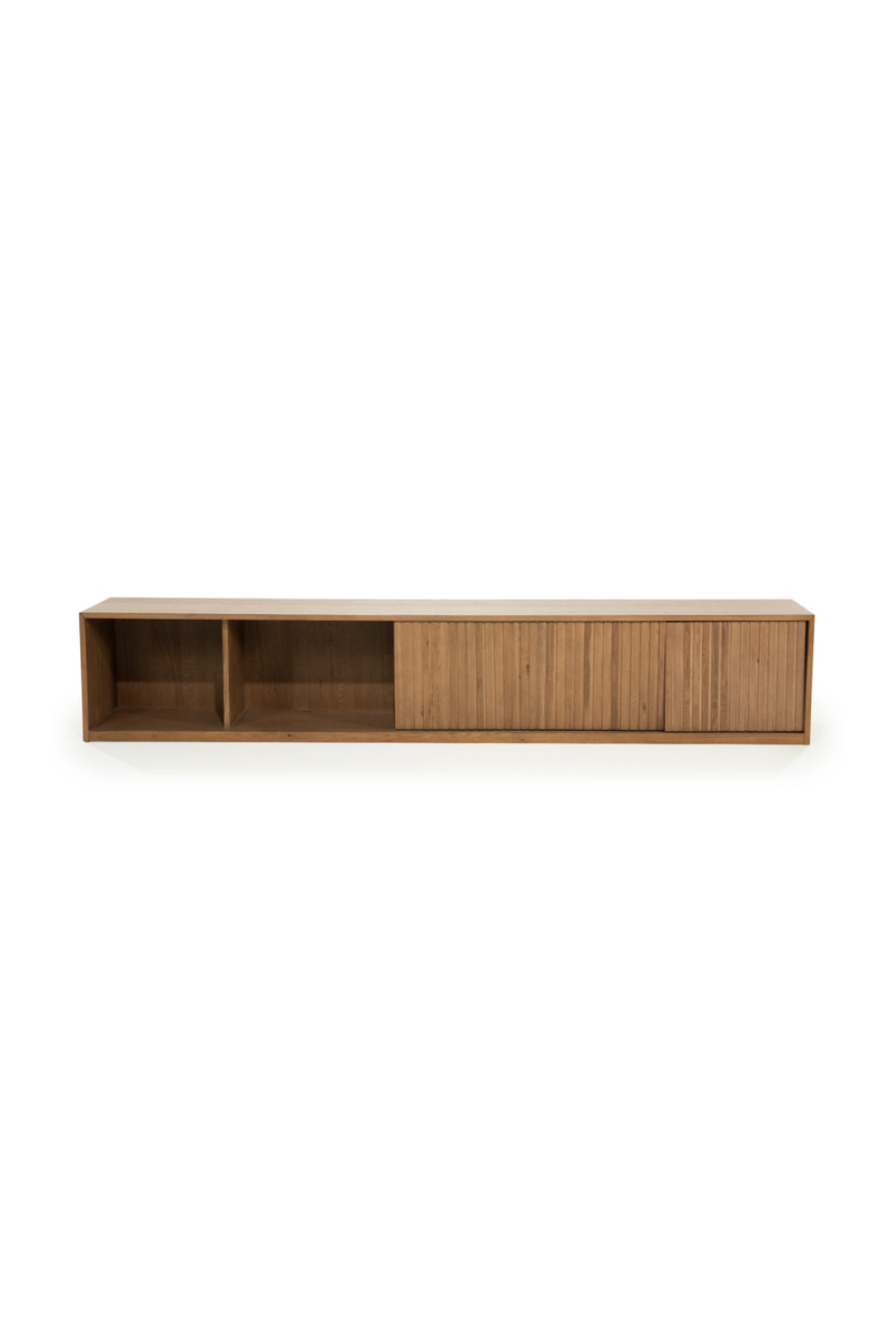 Fluted Oak TV Cabinet L | Eleonora Milo | Oroatrade.com