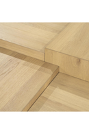 Multilayered Square Oak Coffee Table | Eleonora Quinten