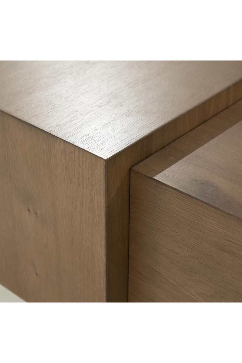 Multilayered Square Oak Coffee Table | Eleonora Quinten