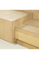 Multilayered Rectangular Oak Coffee Table | Eleonora Quinten