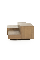 Multilayered Rectangular Oak Coffee Table | Eleonora Quinten