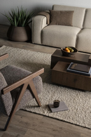 Multilayered Rectangular Oak Coffee Table | Eleonora Quinten