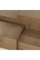 Multilayered Rectangular Oak Coffee Table | Eleonora Quinten