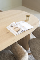 Oak Scandinavian Dining Table S | Eleonora Dex
