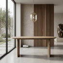 Oak Scandinavian Dining Table S | Eleonora Dex