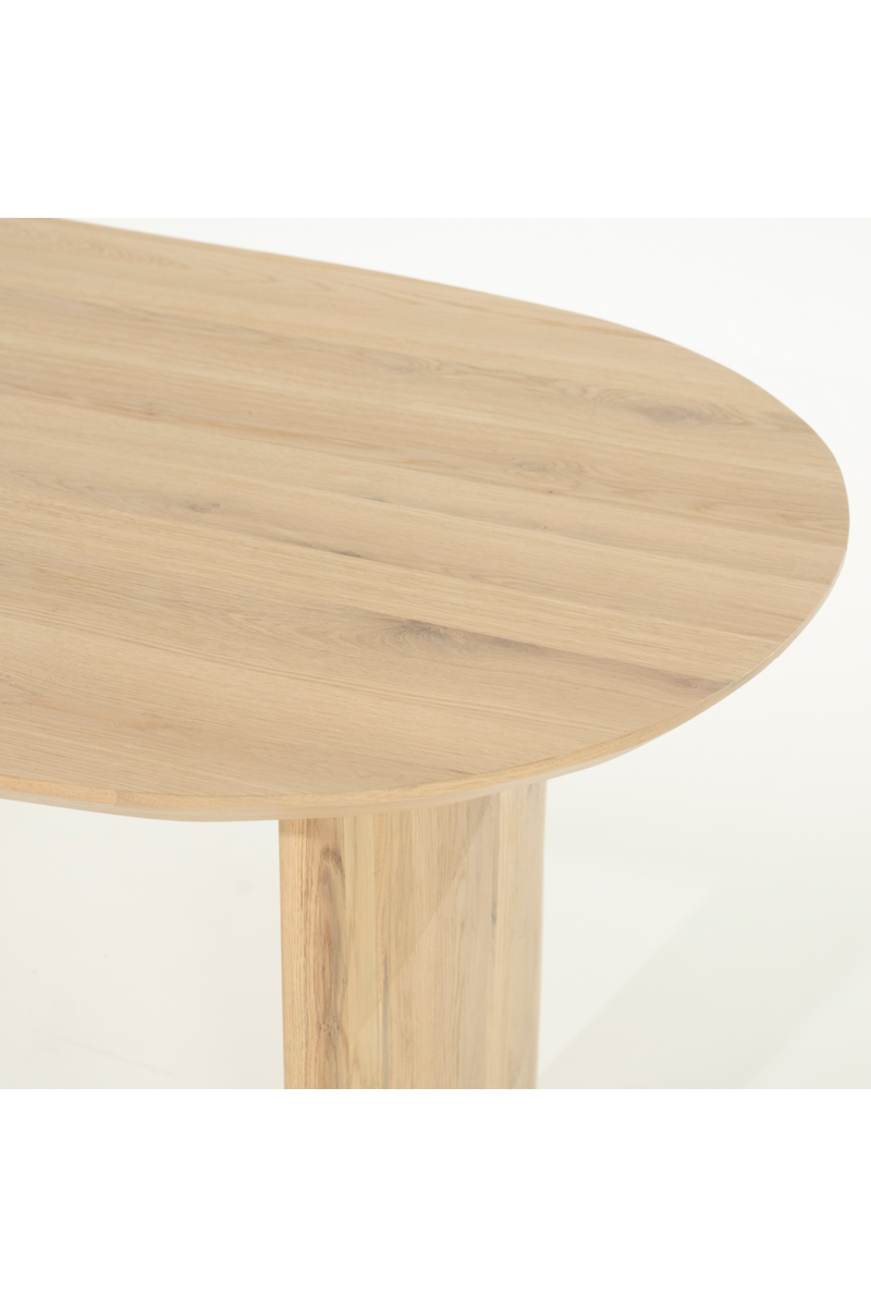 Oak Scandinavian Dining Table M | Eleonora Dex | Oroatrade.com
