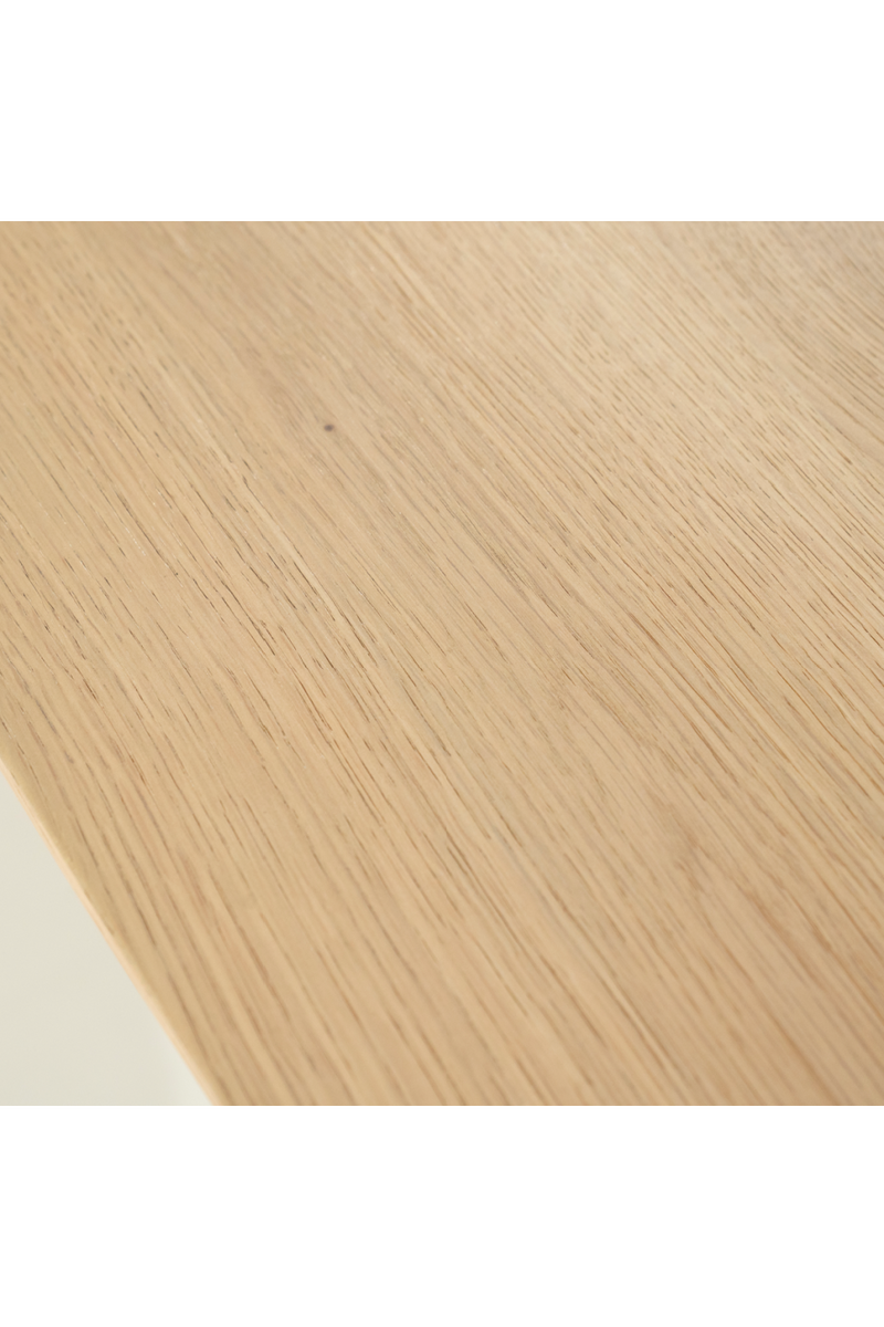 Oak Scandinavian Dining Table L | Eleonora Dex | Oroatrade.com