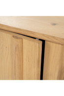 Oak Wood 4-Door TV Cabinet | Eleonora Jake | Oroatrade.com
