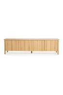 Oak Wood 4-Door TV Cabinet | Eleonora Jake | Oroatrade.com