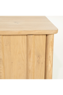 Oak Wood 4-Door TV Cabinet | Eleonora Jake