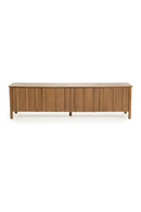Oak Wood 4-Door TV Cabinet | Eleonora Jake | Oroatrade.com