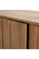 Oak Wood 4-Door TV Cabinet | Eleonora Jake | Oroatrade.com