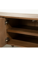 Oak Wood 4-Door TV Cabinet | Eleonora Jake | Oroatrade.com
