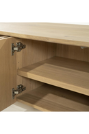 Oak Wood 6-Door TV Cabinet | Eleonora Jake