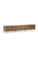 Oak Wood 6-Door TV Cabinet | Eleonora Jake