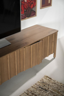 Oak Wood 6-Door TV Cabinet | Eleonora Jake