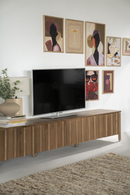 Oak Wood 6-Door TV Cabinet | Eleonora Jake