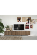 Oak Wood 6-Door TV Cabinet | Eleonora Jake