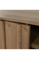 Oak Wood 6-Door TV Cabinet | Eleonora Jake