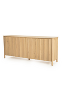 Oak Wood 4-Door Sideboard | Eleonora Jake | Oroatrade.com