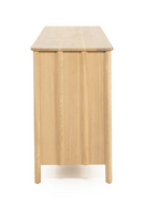 Oak Wood 4-Door Sideboard | Eleonora Jake | Oroatrade.com