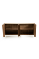 Oak Wood 4-Door Sideboard | Eleonora Jake | Oroatrade.com