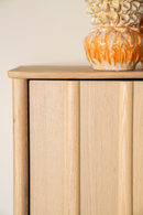 Oak Wood 2-Door Cabinet | Eleonora Jake | Oroatrade.com