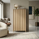 Oak Wood 2-Door Cabinet | Eleonora Jake