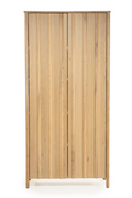 Oak Wood 2-Door Cabinet | Eleonora Jake | Oroatrade.com