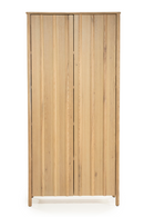 Oak Wood 2-Door Cabinet | Eleonora Jake | Oroatrade.com