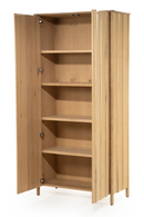 Oak Wood 2-Door Cabinet | Eleonora Jake | Oroatrade.com