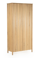 Oak Wood 2-Door Cabinet | Eleonora Jake | Oroatrade.com