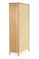 Oak Wood 2-Door Cabinet | Eleonora Jake | Oroatrade.com