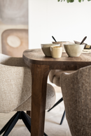 Brushed Mango Wood Dining Table | Eleonora Taylor | Oroatrade.com