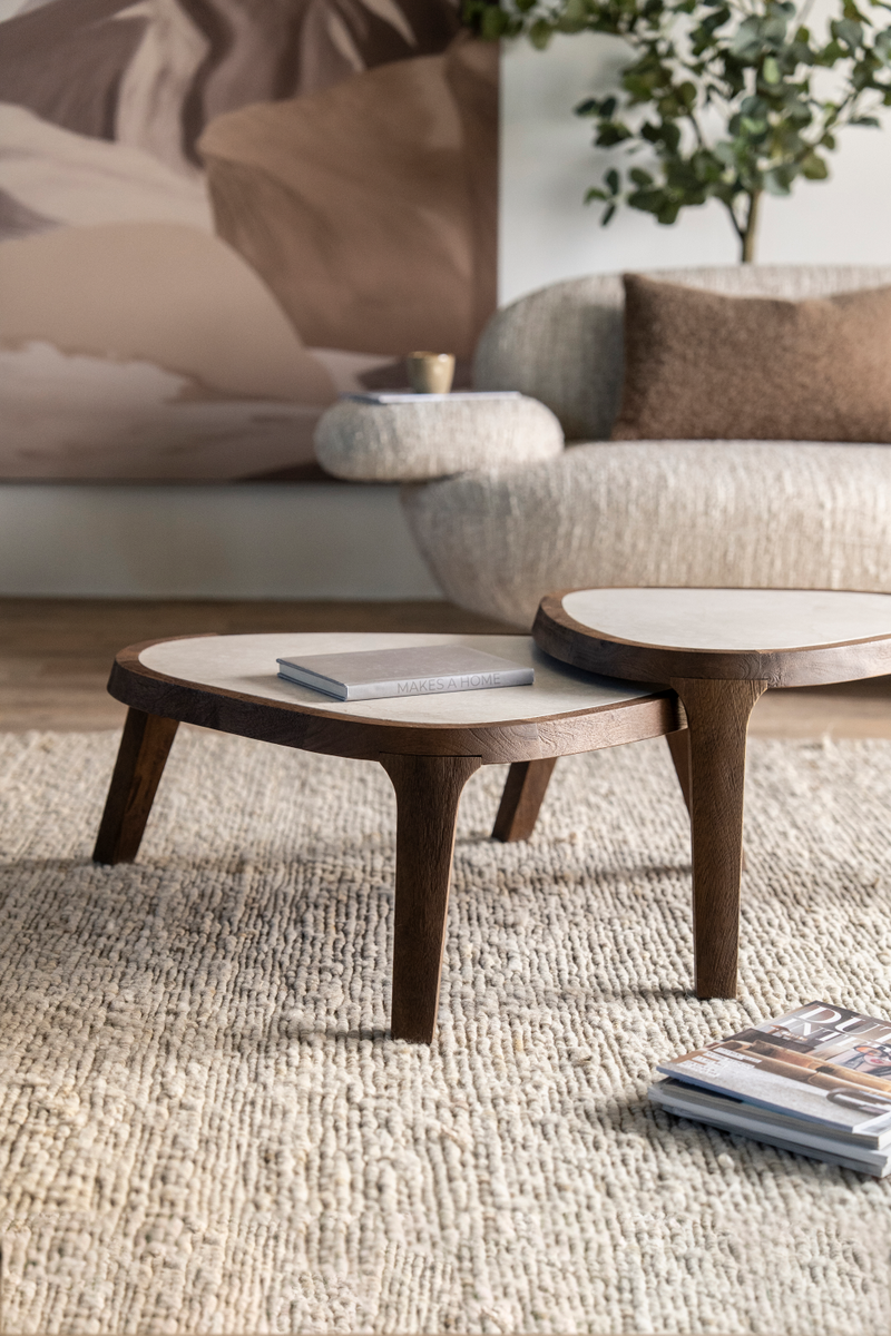 White Marble Top Coffee Table | Eleonora Fred | Oroatrade.com