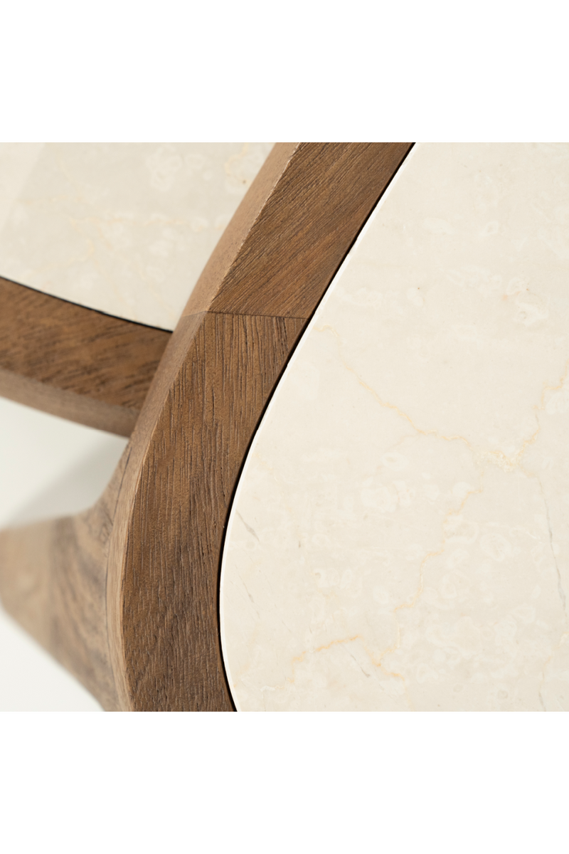 White Marble Top Coffee Table | Eleonora Fred | Oroatrade.com