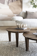 Round Mango Wood Coffee Table | Eleonora Davina