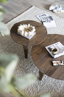Round Mango Wood Coffee Table | Eleonora Davina