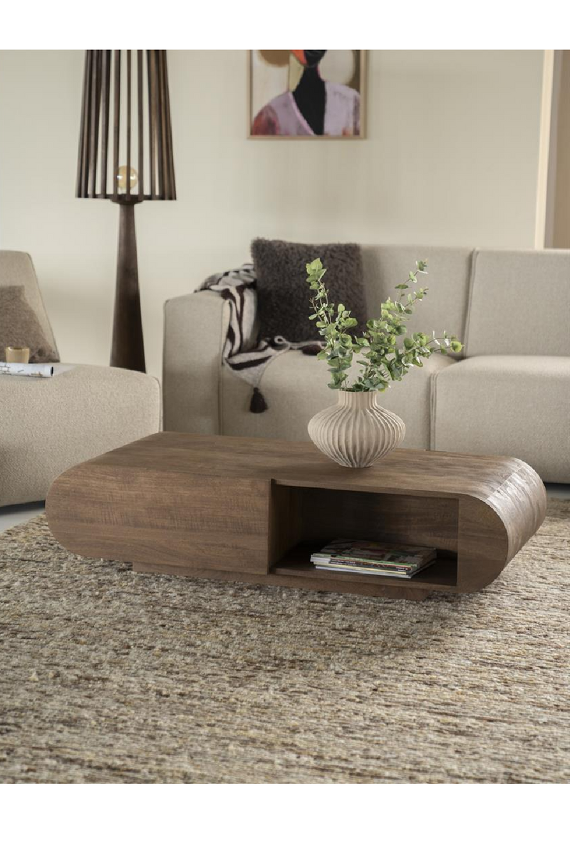 Mango Wood Storage Coffee Table | Eleonora King