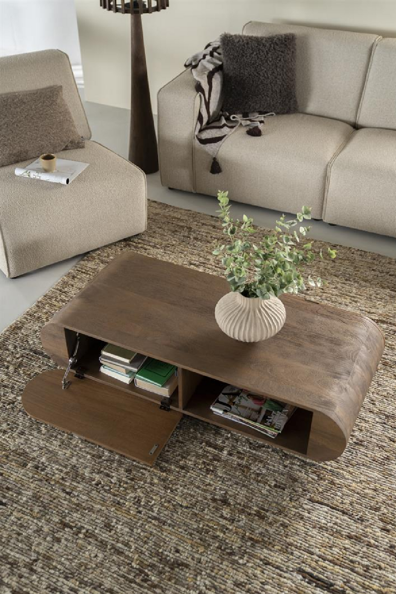 Mango Wood Storage Coffee Table | Eleonora King