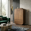 2-Door Mango Wood Cabinet | Eleonora King