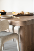Brushed Mango Wood Dining Table | Eleonora Edward | Oroatrade.com