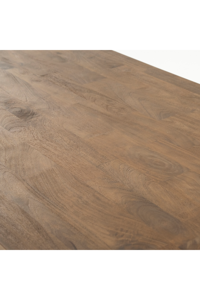 Brushed Mango Wood Dining Table | Eleonora Edward | Oroatrade.com