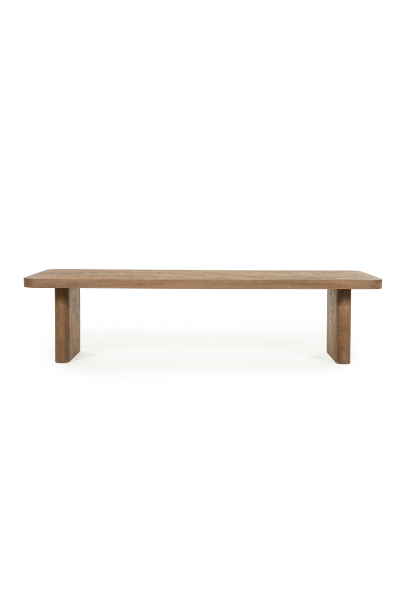 Brushed Mango Wood Dining Table | Eleonora Edward | Oroatrade.com