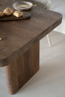 Brushed Mango Wood Dining Table | Eleonora Edward | Oroatrade.com