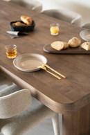 Brushed Mango Wood Dining Table | Eleonora Edward | Oroatrade.com